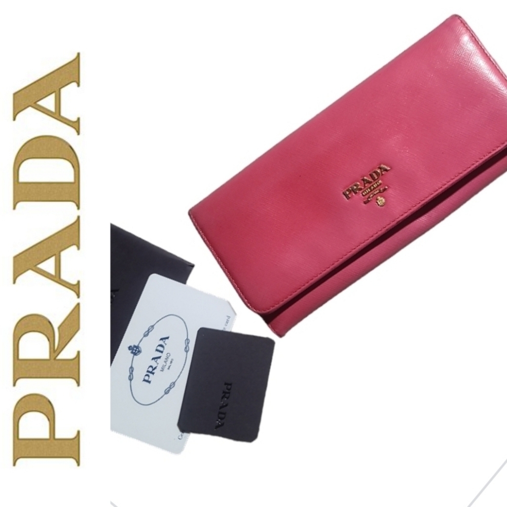 🧧Exalted Prada Saffiano Wallet $ Prada Cards🎋+GIFT🌈